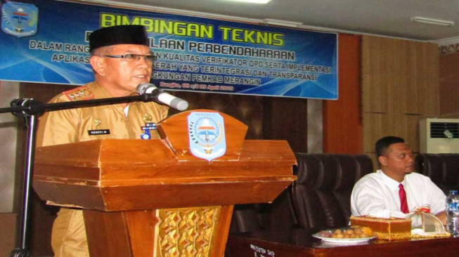 Pjs Sekda Merangin Buka Bimtek Perbendaharaan