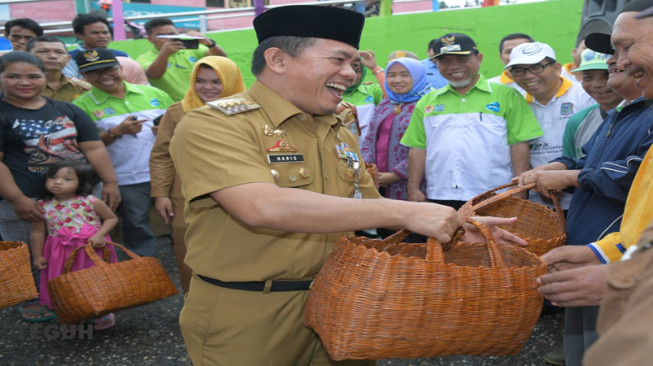 Masyarakat Merangin Diajak Menggunakan Kantong Non Pelastik