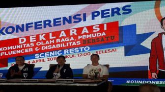 Incar Tuan Rumah Olimpiade 2032, Komunitas Olahraga Dukung Jokowi-Ma'ruf Amin