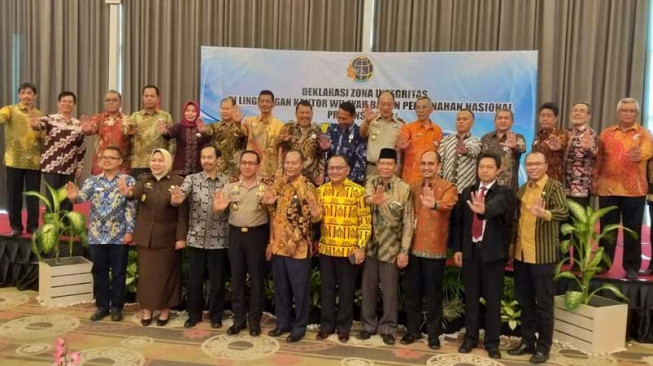 Kanwil BPN Jambi Canangkan Zona Integritas WBK dan WBBM