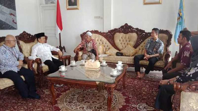 Bupati Adirozal Terima Kedatangan Kepala KPP Pratama Bangko