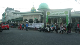 Masjid Bersejarah yang Berada di Tengah Keramaian Pasar Kota Jambi