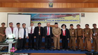 Buka Survei Simulasi Akreditasi RSUD MHAT, Bupati Adirozal Harapkan Hasilnya Paripurna