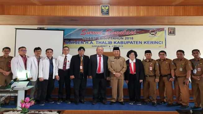 Buka Survei Simulasi Akreditasi RSUD MHAT, Bupati Adirozal Harapkan Hasilnya Paripurna