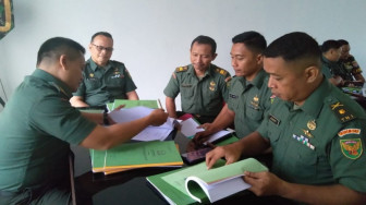 Korem 042/Gapu Terima Tim Wasrik Current Audit Itjenad TA. 2019