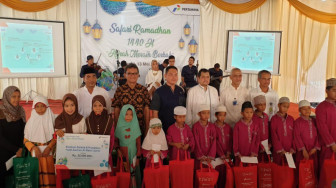Pertamina EP Asset 1 Berbagi Berkah Ramadan ke Pesantren