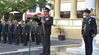 Kapolda Jambi Bertindak Selaku Inspektur Upacara Harkitnas