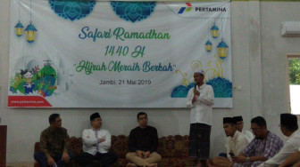 Bersama SKK Migas, dan Jurnalis Jambi, Pertamina EP, Berbagi Berkah Ramadan