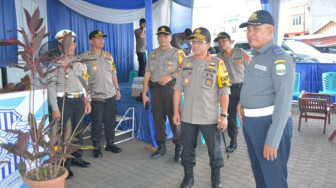 Kapolda Cek Pospam dan Posyan Operasi Ketupat