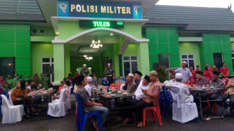 Semarak  Hut Pomad Ke 73, Denpom II /2 Jambi Gelar Buka Puasa Bersama