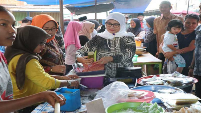 Transaksi Pasar Ramadan dan Pasar Bedug di Sungai Penuh Tembus 13 Miliar