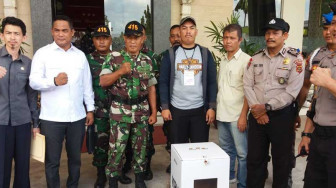 Tahapan Pleno Rekapitulasi Penghitungan Suara Tingkat PPK Kabupaten/Kota dan Provinsi Jambi, Telah Usai