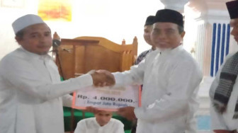 Wabup Safari Ramadan ke Desa Sei Nilau