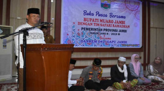 Danrem Lakukan Safari Ramadan di Muaro Jambi