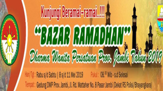 Bazar Ramadhan, Dharma Wanita Sediakan Sembako Harga Murah