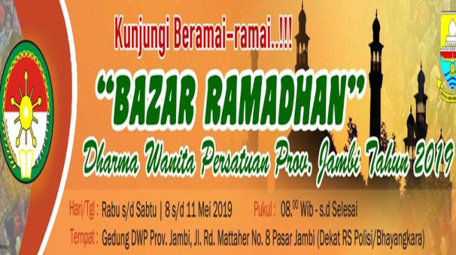 Bazar Ramadhan, Dharma Wanita Sediakan Sembako Harga Murah
