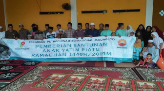 SKK Migas - PetroChina Berbagi, Santuni 300 Anak Panti Asuhan