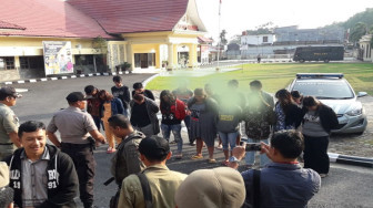 Polsek Lembah Masurai Amankan PSK dan Pria Hidung Belang