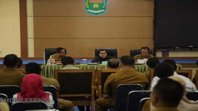 Semua Kepala SKPD Kota Sungai Penuh Dikumpulkan