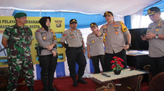 Wakapolda Jambi, Tinjau Pos Pam