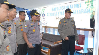 Irwasda Polda Tinjau Pospam Hari Raya Idul Fitri 1440 H