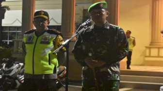 Danrem dan Kapolda Pimpin Apel Malam Pam Takbiran
