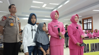 Isak Tangis Warnai Halal Bihalal Menggunakan Live Streaming Polda Jambi