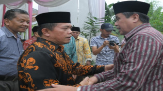 Al Haris Gelar Halal Bihalal di Rumah Pribadinya