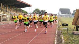 Ratusan Personel TNI Ikuti Tes Kesegaran Jasmani