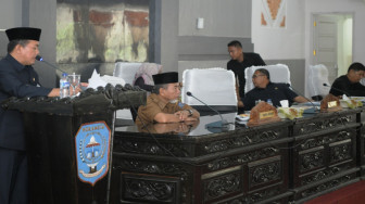 Bupati Sampaikan LPP APBD 2018 Pada Sidang Paripurna DPRD Merangin