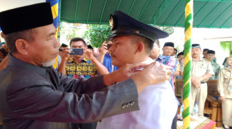 Wabup Merangin Lantik Kades Kota Raja