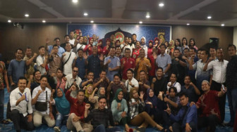 Direskrimum Polda Jambi Halal bi Halal dengan Wartawan