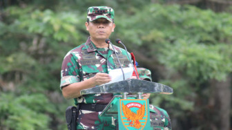 Pelaksanaan Latihan Pratugas Satgas Pengaman Perbatasan Berakhir dan Ditutup Danrem