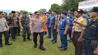 Kapolda dan Danrem Gelar Apel Bersama Konsolidasi Operasi Ketupat 2019 dan Pengamanan PHPU 2019