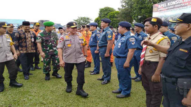 Kapolda dan Danrem Gelar Apel Bersama Konsolidasi Operasi Ketupat 2019 dan Pengamanan PHPU 2019