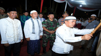 Meriah, Malam Takbiran Idul Fitri di Merangin