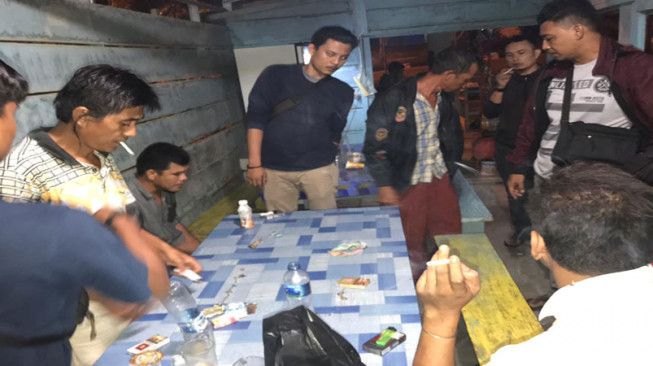 Empat Orang Penjudi Gaplek Dibekuk Polisi