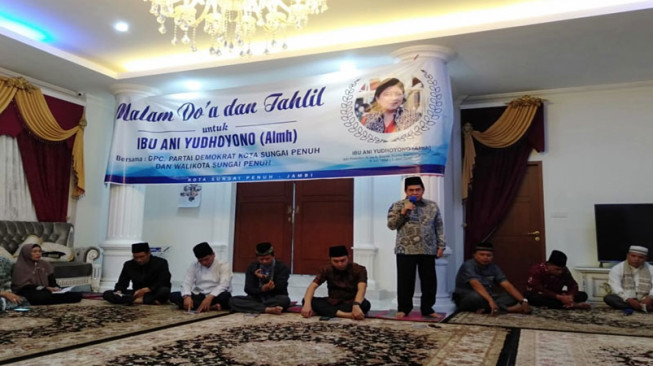 Ani Yudhoyono Wafat, Demokrat Sungai Penuh Gelar Doa Bersama