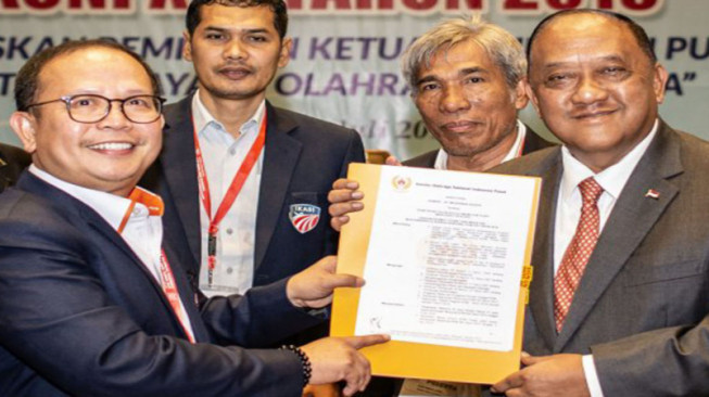 Marciano Norman Pimpin KONI Periode 2019-2023