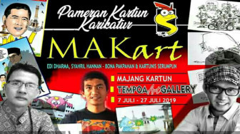 Serikat Kartunis Jambi Gelar MaKart