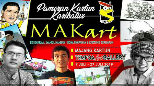 Serikat Kartunis Jambi Gelar MaKart