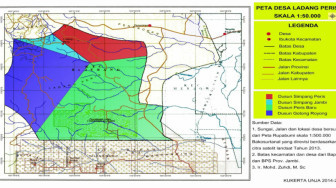 Mengenal Desa Ladang Peris, Lokasi TMMD 105 Kodim 0415/BTH