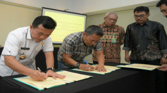 Al Haris MoU Pengembangan Objek Wisata