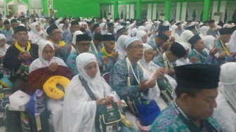Kloter 21 JCH Asal Kota Jambi Terbang Menuju Tanah Suci
