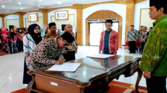 Sekda Muaro Jambi Lantik 202 Pejabat Fungsional