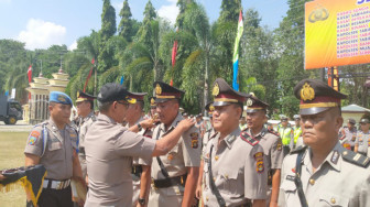 Sebelas Pejabat Utama Polres Merangin Diganti