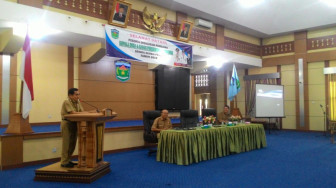 AJB Buka Sosialisasi Tata Cara Pemilihan Kades dan BPD