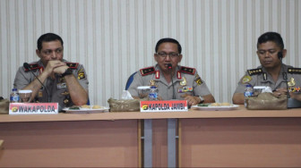 Kapolda Pimpin Rapat Paparan Kesiapan Diktukba Polri