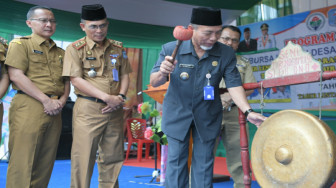 Wabup Merangin Buka Bursa Inovasi Desa Cluster V