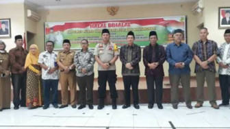 Wabup Muarojambi Hadiri Halal Bihalal di Polres
